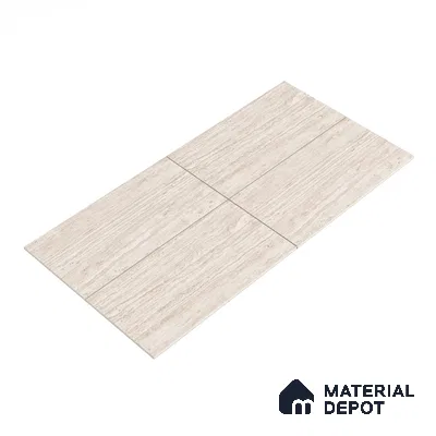 Stone Floor & Wall Tile TL 05815 B Gravier Soft Travertine 2 ft x 4 ft Vitrified Lush Matte Finish - 9 mm | 6 Random Design | Suitable for Living Room, Bathroom & Office