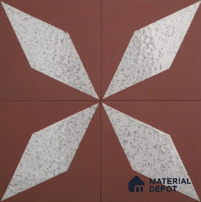 Subway Floor & Wall Tile TL 11524 Sedona 8 inc x 8 inc Anti Skid Vitrified Whitebody Digimatt Finish - 8.5 mm | Suitable for Kitchen & Bathroom | Minimum 3 mm Spacer is Mandatory