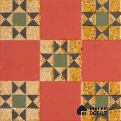 Subway Floor & Wall Tile TL 11525 Unika 8 inc x 8 inc Anti Skid Vitrified Whitebody Digimatt Finish - 8.5 mm | Suitable for Kitchen & Bathroom | Minimum 3 mm Spacer is Mandatory