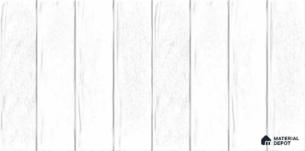 White Faux Subway Wall Tile TL 09094 B Lucido Blanco 1 ft x 1 ft Ceramic Glossy Finish - 9 mm | Suitable for Highlighter Wall, Bathroom, Kitchen Wall & Backsplash | Please Expect a Slight Variation of Pattern