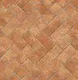 Brown Geometric Floor Tile TL 07610 B  Ladrillo Narenjo 2 ft x 2 ft Vitrified Matte Finish - 12 mm  | Image 1