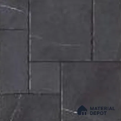 Grey Stone Floor Tile TL 07605  Madox Dark Grey 2 ft x 2 ft Vitrified Matte Finish - 12 mm (Sample)