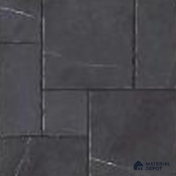Grey Stone Floor Tile TL 07605  Madox Dark Grey 2 ft x 2 ft Vitrified Matte Finish - 12 mm (Sample)
