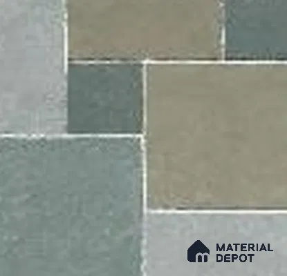 Stone Floor Tile TL 07605 D Madox Cement 2 ft x 2 ft Matte Finish Anti Skid Vitrified Tile - 12 mm | Suitable for Balcony, Terrace & Coutyard