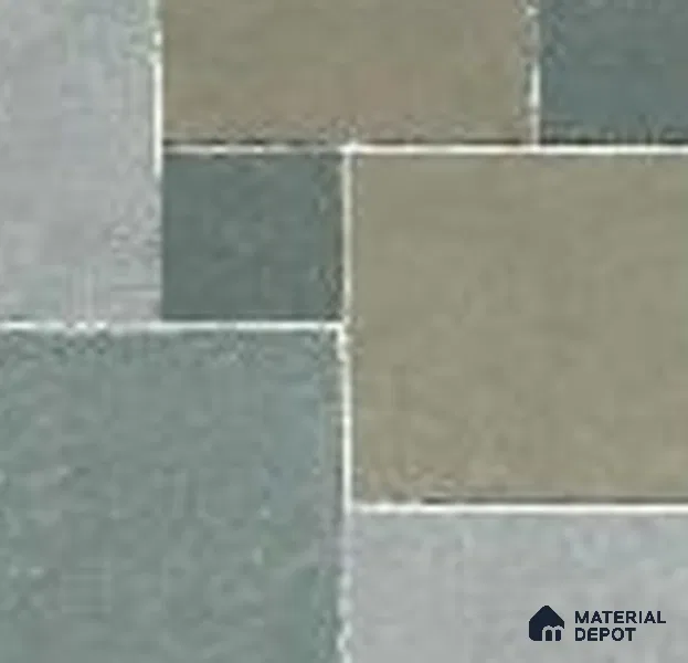 Stone Floor Tile TL 07605 D Madox Cement 2 ft x 2 ft Matte Finish Anti Skid Vitrified Tile - 12 mm | Suitable for Balcony, Terrace & Coutyard