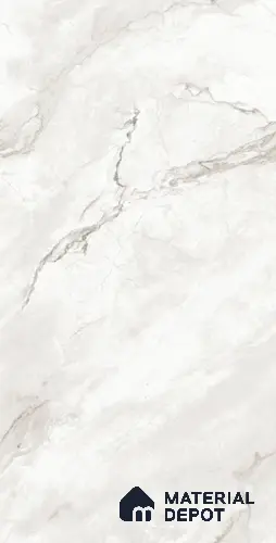 Grey Stone  Tile TL 08768  Royal Lucio Pearl 4 ft x 2 ft Vitrified Carving Matte Finish - 9 mm |  | Suitable for Living Room, Bedroom, Bathroom