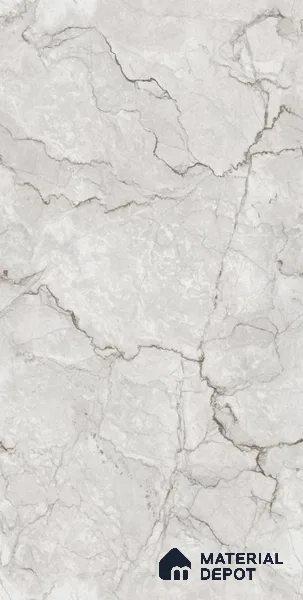 Grey Stone Tile TL 08769 C Royal Sanzio Grey 4 ft x 2 ft Vitrified Carving Matte Finish - 9 mm | Suitable for Living Room, Bedroom, Bathroom