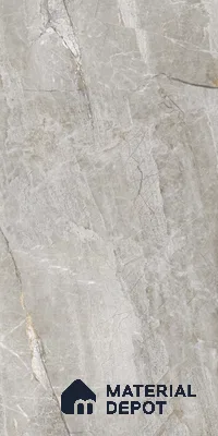 Grey Stone Floor & Wall Tile TL 07432 Prestige Royal Serana Natural 4 ft x 2 ft Vitrified Matte Finish - 9 mm | Random 3 | Suitable for Living Room, Bedroom, Bathroom (Sample)