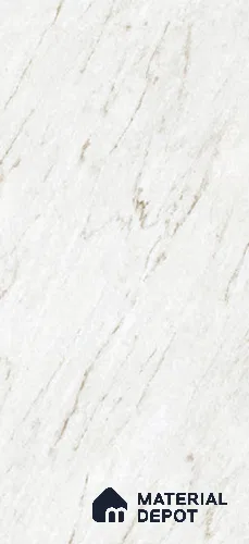 White Marble Wall & Floor Tile TL 10238 B  Ferior Pale Sisal 5.2 ft x 2.6 ft Vitrified Glossy Finish - 9 mm