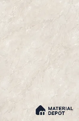 Ivory Marble Floor & Wall Tile TL 09050 Grande Delray Dove Endless 6 ft x 4 ft Matte Finish Vitrified Large Format Tile - 9 mm | Random 3 | Suitable for Living Room, Bedroom, Bathroom | Adhesive and Spacers Must be Used During Installation