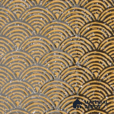 Subway Floor & Wall Tile TL 11523 Sanford Yellow Decor 8 inc x 8 inc Anti Skid Vitrified Whitebody Digimatt Finish - 8.5 mm | Suitable for Kitchen & Bathroom | Minimum 3 mm Spacer is Mandatory