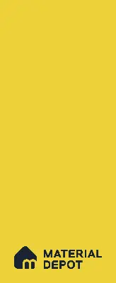 Ferrero 1C 01525 Lemon Zest 8 ft x 4 ft High Gloss Finish 6H Anti Scratch Acrylic Laminate - 1.5 mm | Suitable for Living Room, Kitchen, Office