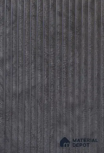 Leather Fluted 1D 05456 Ridgewood 8 ft x 4 ft High Gloss Finish Acrylic Laminate - 3 mm | Suitable for TV Unit,Wardrobe, Kitchen Cabinets