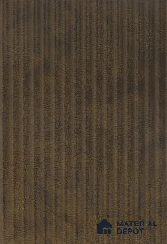 Leather Fluted 1D 05457 Ridgewood 8 ft x 4 ft High Gloss Finish Acrylic Laminate - 3 mm | Suitable for TV Unit,Wardrobe, Kitchen Cabinets
