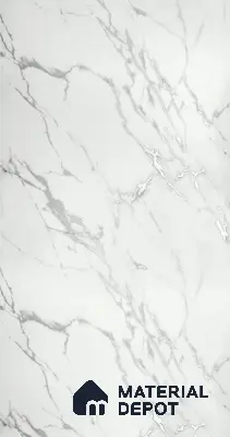 Ferrero 2A 01921 Silver Whisper 8 ft x 4 ft High Gloss Finish 6H Anti Scratch Acrylic Laminate - 1.5 mm | Suitable for Bedroom, TV Unit, Wardrobe, Kitchen Cabinet