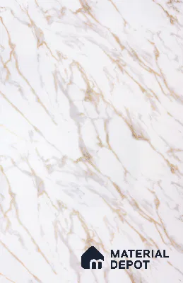 Ferrero 2A 01928 Golden Flow 8 ft x 4 ft High Gloss Finish 6H Anti Scratch Acrylic Laminate - 1.5 mm | Suitable for Bedroom, TV Unit, Wardrobe, Kitchen Cabinet