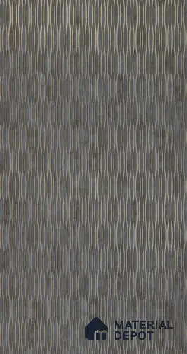 Grey Patterned Look Charcoal Decorative Wall Panel 8 ft x 2 ft - 4 mm | Ideal for Living Room, TV Unit, Bedroom, Feature Wall, Office | PN 00357 C - Pattern 3 | Width is Subjected to 5% Variation