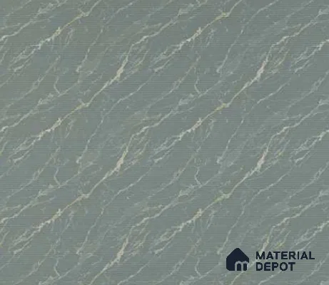 Grey Marble Decorative Wall Panel PN 03948 8 ft x 2 ft Charcoal Panel - 4 mm | Suitable for Feature Wall, TV Unit & Living Room | Width is Subjected to 5% Variation