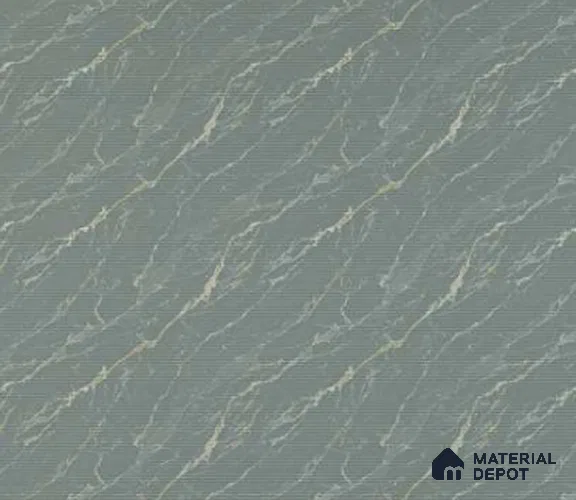 Grey Marble Decorative Wall Panel PN 03948 8 ft x 2 ft Charcoal Panel - 4 mm | Suitable for Feature Wall, TV Unit & Living Room | Width is Subjected to 5% Variation