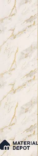 Brown Marble Decorative Wall Panel PN 03921 8 ft x 2 ft Charcoal Panel - 4 mm | Suitable for Feature Wall, TV Unit & Living Room | Width is Subjected to 5% Variation