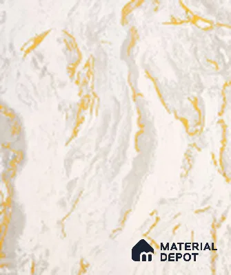 Brown Marble Decorative Wall Panel PN 03922 8 ft x 2 ft Charcoal Panel - 4 mm | Suitable for Feature Wall, TV Unit & Living Room | Width is Subjected to 5% Variation