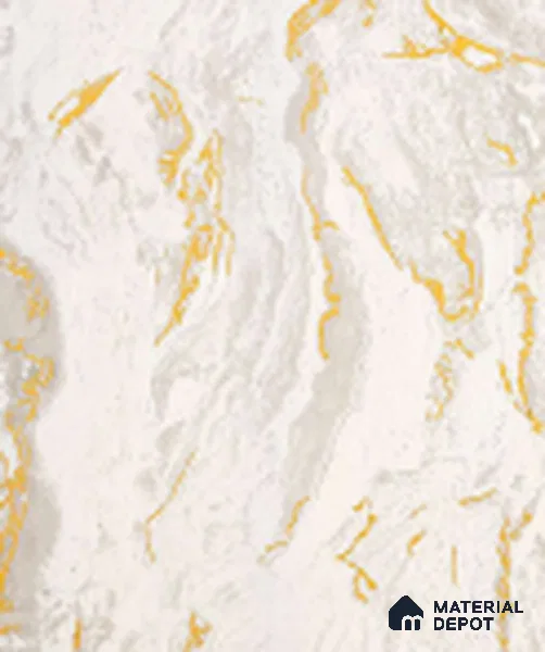 Brown Marble Decorative Wall Panel PN 03922 8 ft x 2 ft Charcoal Panel - 4 mm | Suitable for Feature Wall, TV Unit & Living Room | Width is Subjected to 5% Variation