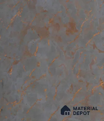 Grey Metallic Decorative Wall Panel PN 03926 8 ft x 2 ft Charcoal Panel - 4 mm | Suitable for Feature Wall, TV Unit & Living Room | Width is Subjected to 5% Variation