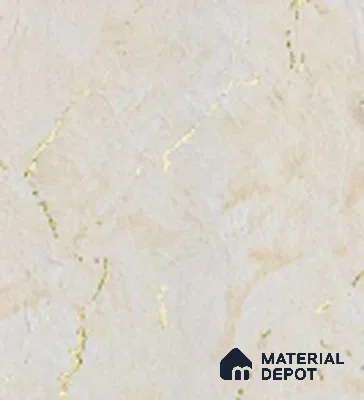Beige Marble Decorative Wall Panel PN 03929 8 ft x 2 ft Charcoal Panel - 4 mm | Suitable for Feature Wall, TV Unit & Living Room | Width is Subjected to 5% Variation