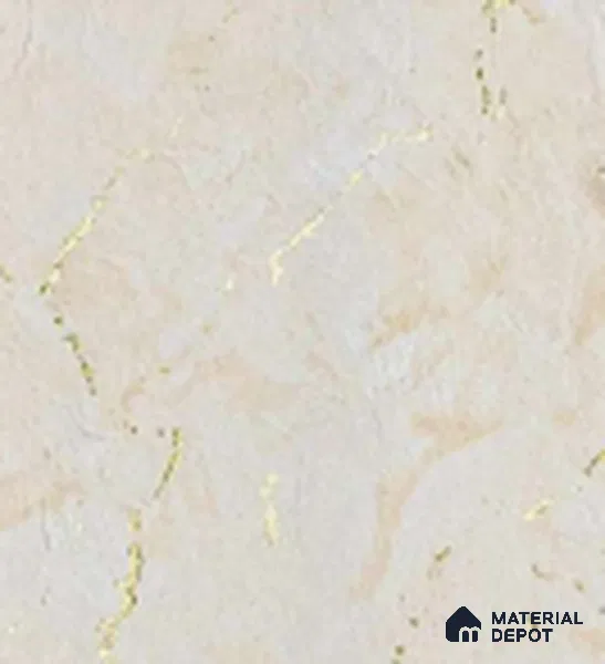 Beige Marble Decorative Wall Panel PN 03929 8 ft x 2 ft Charcoal Panel - 4 mm | Suitable for Feature Wall, TV Unit & Living Room | Width is Subjected to 5% Variation