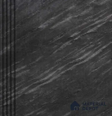 Black Patterned Decorative Wall Panel PN 03942 8 ft x 2 ft Charcoal Panel - 4 mm | Suitable for Feature Wall, TV Unit & Living Room | Width is Subjected to 5% Variation