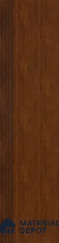 Brown Patterned Decorative Wall Panel PN 03943 8 ft x 2 ft Charcoal Panel - 4 mm | Suitable for Feature Wall, TV Unit & Living Room | Width is Subjected to 5% Variation