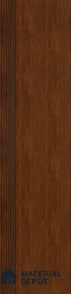 Brown Patterned Decorative Wall Panel PN 03943 8 ft x 2 ft Charcoal Panel - 4 mm | Suitable for Feature Wall, TV Unit & Living Room | Width is Subjected to 5% Variation