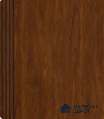 Brown Patterned Decorative Wall Panel PN 03943 8 ft x 2 ft Charcoal Panel - 4 mm | Suitable for Feature Wall, TV Unit & Living Room | Width is Subjected to 5% Variation