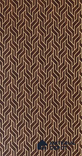 Brown Patterned Look Charcoal Decorative Wall Panel PN 00375 C 8 ft x 2 ft - 4 mm | Suitable for Feature Wall, TV Unit & Living Room | Width is Subjected to 5% Variation