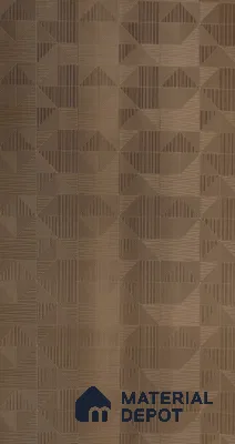 Brown Patterned Look Charcoal Decorative Wall Panel PN 00367 A 8 ft x 2 ft - 4 mm | Suitable for Feature Wall, TV Unit & Living Room | Width is Subjected to 5% Variation