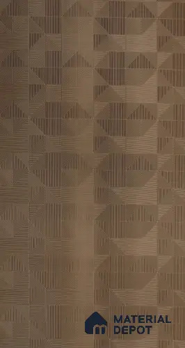 Brown Patterned Look Charcoal Decorative Wall Panel PN 00367 A 8 ft x 2 ft - 4 mm | Suitable for Feature Wall, TV Unit & Living Room | Width is Subjected to 5% Variation