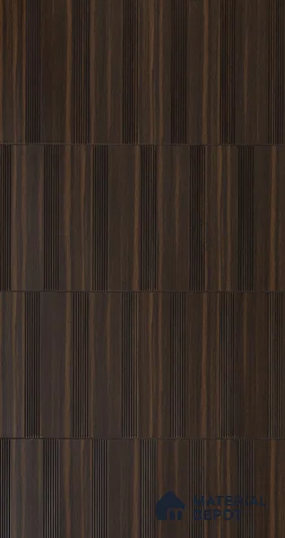Brown Patterned Look Charcoal Decorative Wall Panel PN 00369 B 8 ft x 2 ft - 4 mm | Suitable for Feature Wall, TV Unit & Living Room | Width is Subjected to 5% Variation