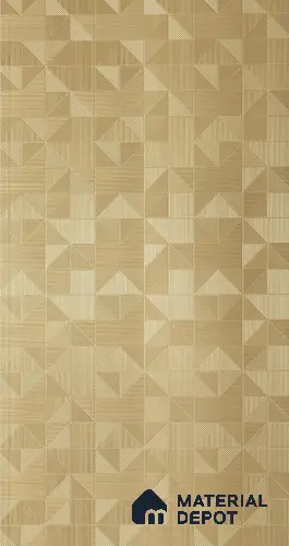 Brown Patterned Look Charcoal Decorative Wall Panel PN 00367 C 8 ft x 2 ft - 4 mm | Suitable for Feature Wall, TV Unit & Living Room | Width is Subjected to 5% Variation