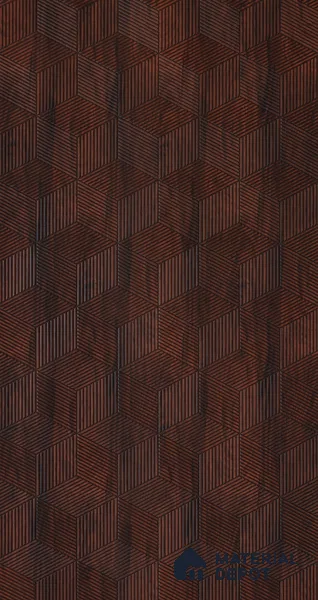 Brown Patterned Look Charcoal Decorative Wall Panel PN 00373 F 8 ft x 2 ft - 4 mm | Suitable for Feature Wall, TV Unit & Living Room | Width is Subjected to 5% Variation