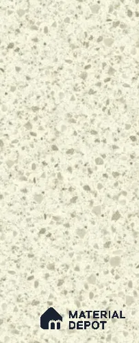 Crystal Queen Glossy 8 ft x 4 ft Glossy Finish Terrazzo Corian Surface Series Laminate - 1.5 mm | Suitable for TV Unit, Wardrobe, Kitchen Cabinets