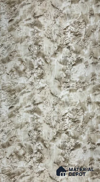 Wooden Look Dyed Mappa Burl 8 ft x 4 ft PU Finish PVC Laminate - 1.5 mm | Suitable for TV Unit, Wardrobe, Kitchen Cabinets