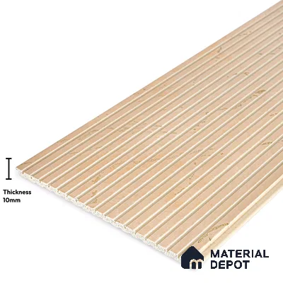Cream Stone Look PN 03861 9.5 ft x 6 inch Charcoal Panel - 10 mm | Suitable for Feature Wall, TV Unit & Living Room | Width is Subjected to 5% Variation