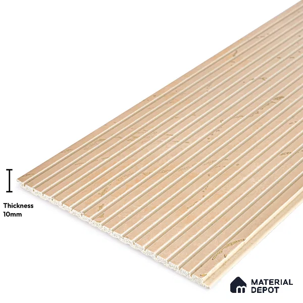 Cream Stone Look PN 03861 9.5 ft x 6 inch Charcoal Panel - 10 mm | Suitable for Feature Wall, TV Unit & Living Room | Width is Subjected to 5% Variation