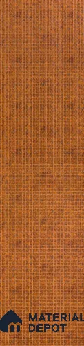 Brown Patterned Look Metal Decorative Wall Panel PN 04737 8 ft x 2 ft - 1.5 mm | Suitable for Feature Wall, TV Unit & Living Room | Width is Subjected to 5% Variation