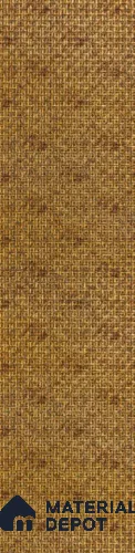 Brown Patterned Look Metal Decorative Wall Panel PN 04742 8 ft x 2 ft - 1.5 mm | Suitable for Feature Wall, TV Unit & Living Room | Width is Subjected to 5% Variation