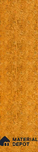 Gold Patterned Look Metal Decorative Wall Panel PN 04743 8 ft x 2 ft - 1.5 mm | Suitable for Feature Wall, TV Unit & Living Room | Width is Subjected to 5% Variation