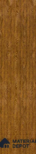 Brown Patterned Look Metal Decorative Wall Panel PN 04745 8 ft x 2 ft - 1.5 mm | Suitable for Feature Wall, TV Unit & Living Room | Width is Subjected to 5% Variation