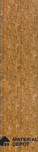 Brown Patterned Look Metal Decorative Wall Panel PN 04746 8 ft x 2 ft - 1.5 mm | Suitable for Feature Wall, TV Unit & Living Room | Width is Subjected to 5% Variation
