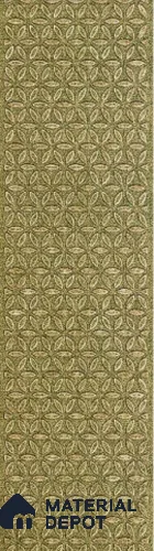 Green Patterned Look Metal Decorative Wall Panel PN 04760 8 ft x 2 ft - 1.5 mm | Suitable for Feature Wall, TV Unit & Living Room | Width is Subjected to 5% Variation