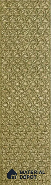 Green Patterned Look Metal Decorative Wall Panel PN 04760 8 ft x 2 ft - 1.5 mm | Suitable for Feature Wall, TV Unit & Living Room | Width is Subjected to 5% Variation